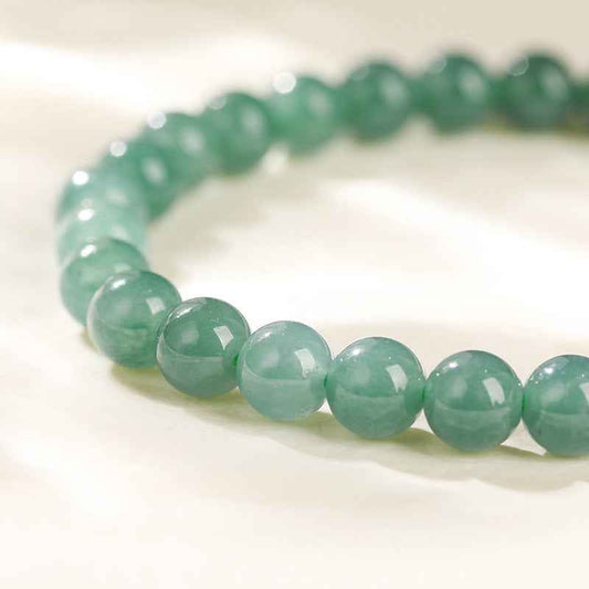 CALM Anchor Guatemalan Jade Bracelet for Emotional Balance