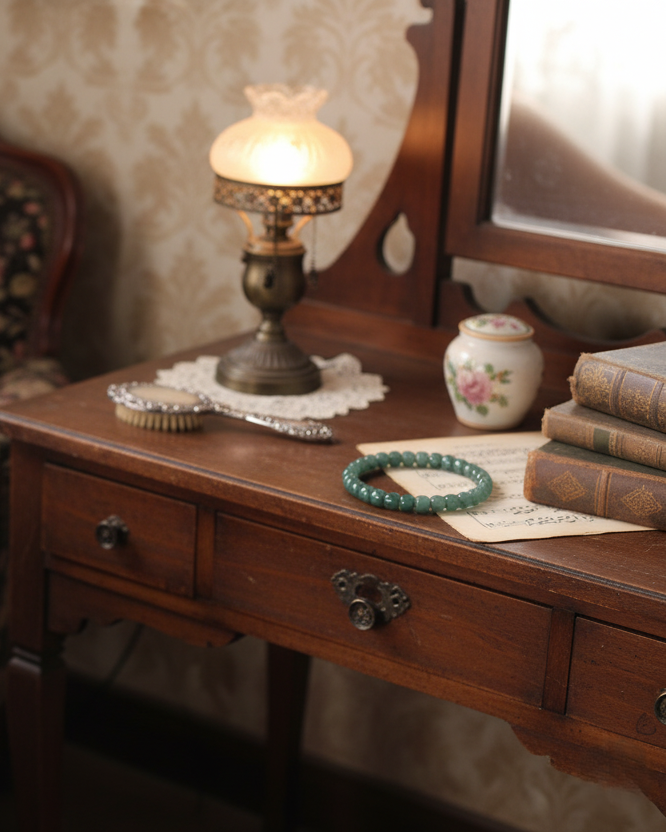 ALIGN Core Guatemalan Blue Jade Bracelet for Clarity & Emotional Balance