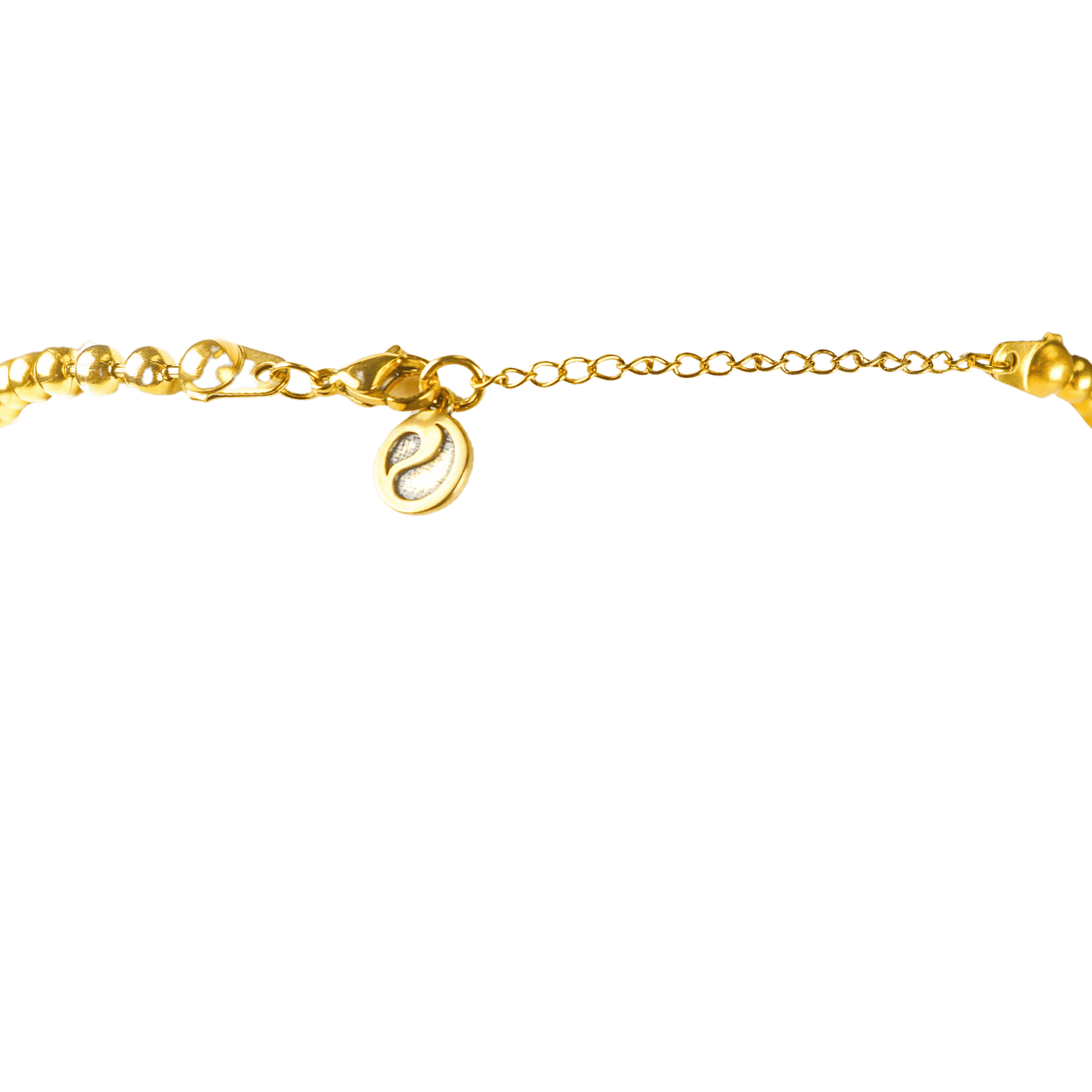 Blue Guatemalan Jade Gold Chain Necklace