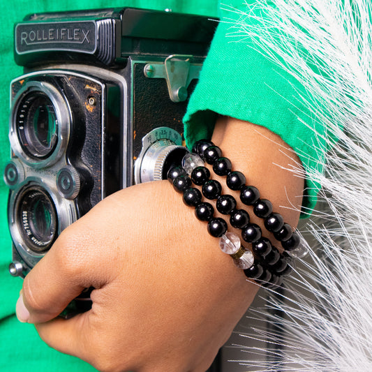 Black Tourmaline Bracelet for Protection
