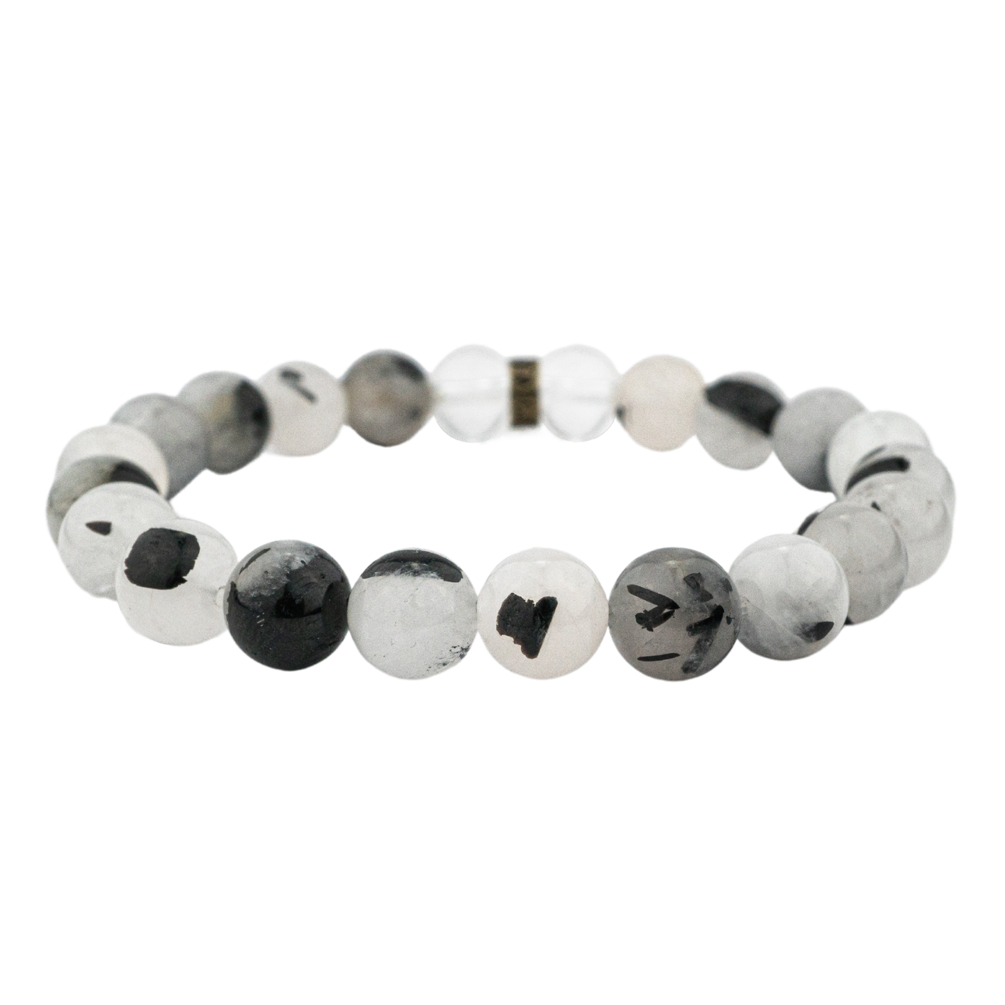 CALM Anchor: Tourmalinated Quartz Bracelet