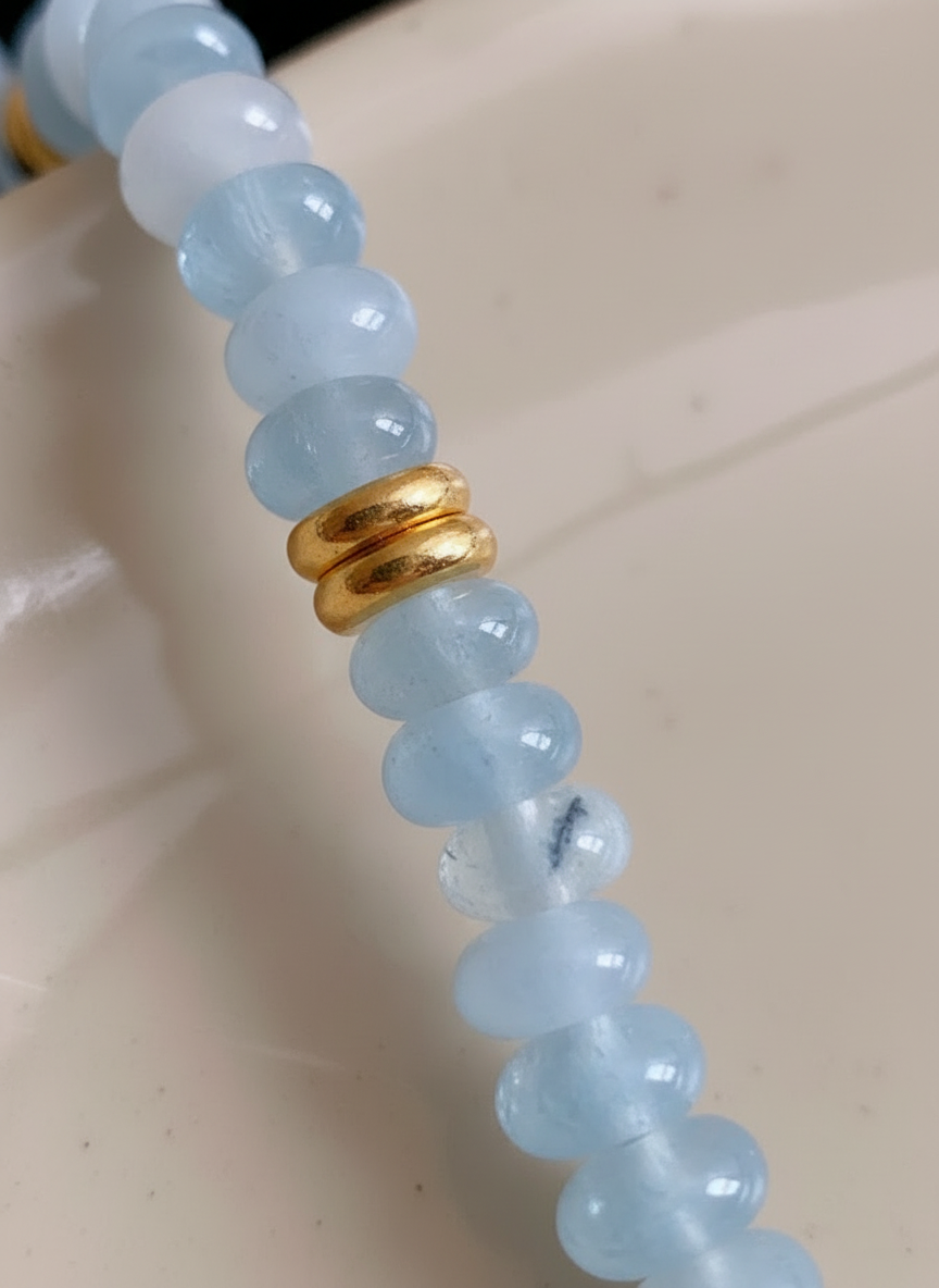 ALIGN Core Aquamarine Necklace for Clarity & Truth