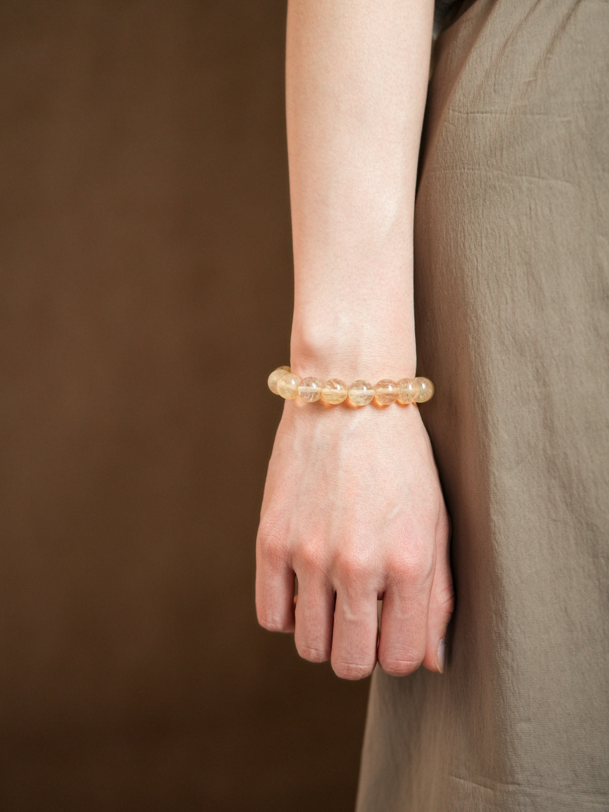 JOY Radiance Citrine Bracelet for Positivity & Light Energy