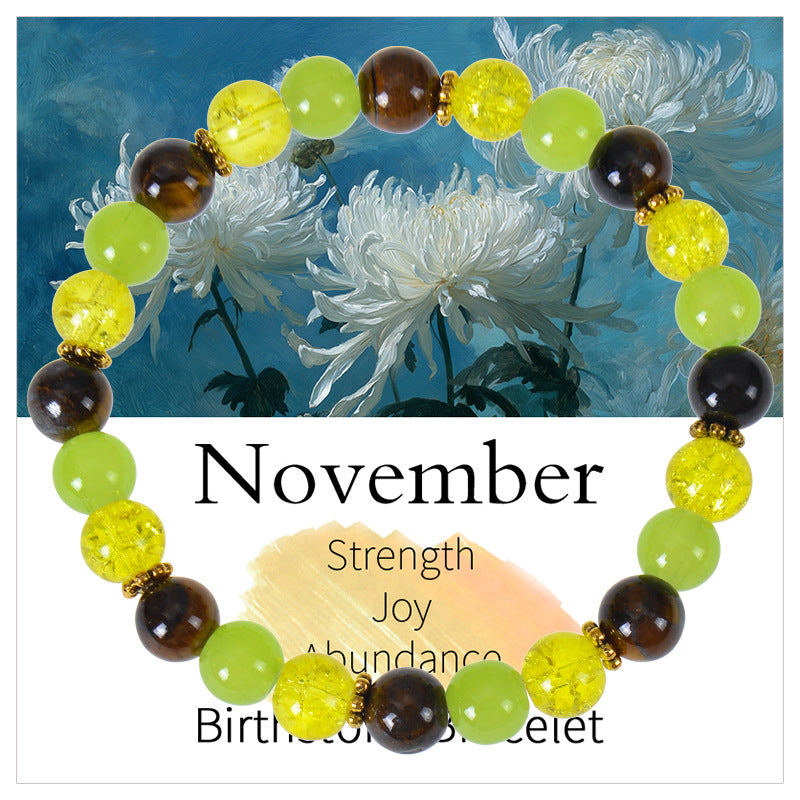 Mindara Birthstone Bracelet Collection – Wear Your Intentions Daily