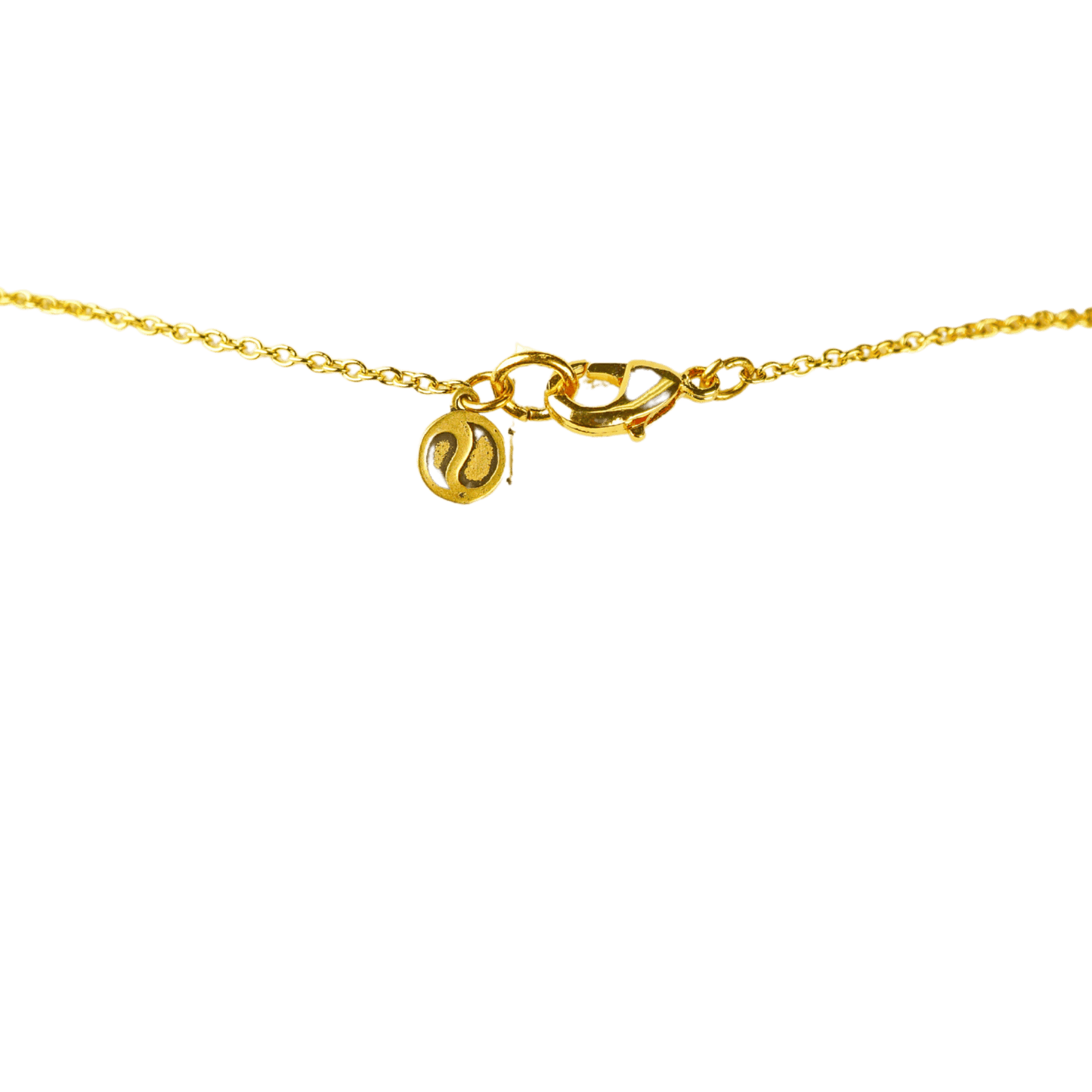 Black Tourmaline Gold Chain Necklace