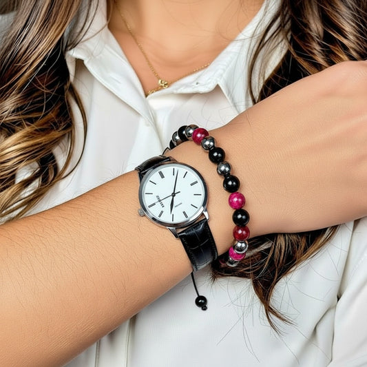 TRANSFORMATION Core Hematite & Obsidian Bracelet for Renewal