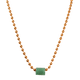 Green Guatemalan Jade Copper Necklace