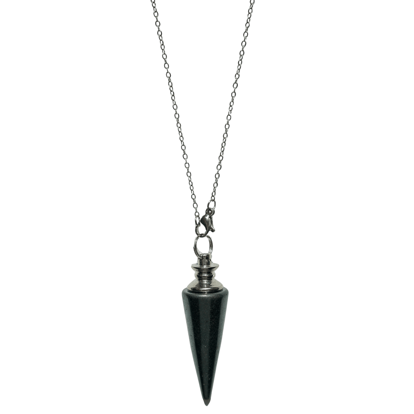 IGNITE Core Hematite Pendulum Necklace