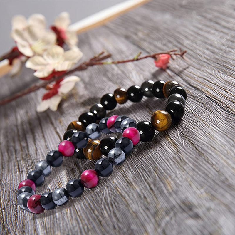TRANSFORMATION Core Hematite & Obsidian Bracelet for Renewal