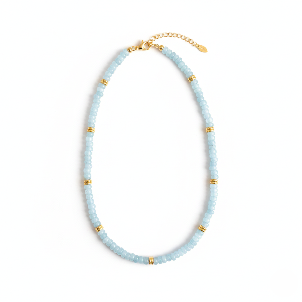 ALIGN Core Aquamarine Necklace for Clarity & Truth