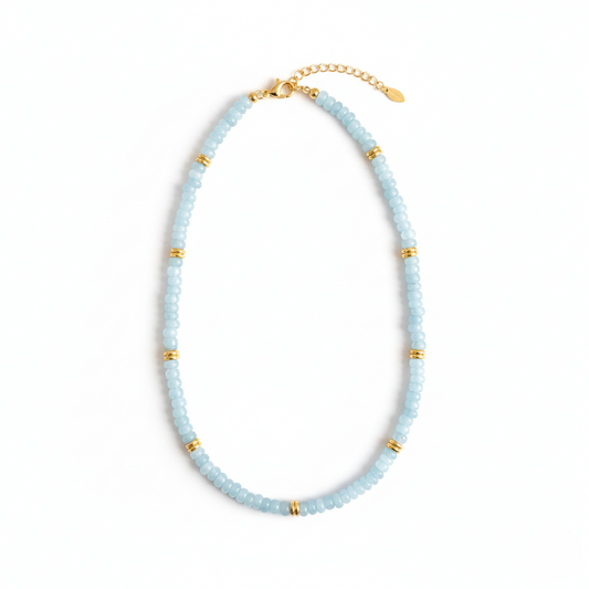 ALIGN Core Aquamarine Necklace for Clarity & Truth