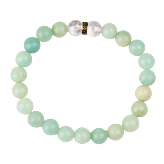 SERENITY Loop Amazonite Bracelet - Authentic Flow