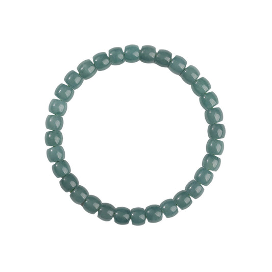 ALIGN Core Guatemalan Blue Jade Bracelet for Clarity & Emotional Balance