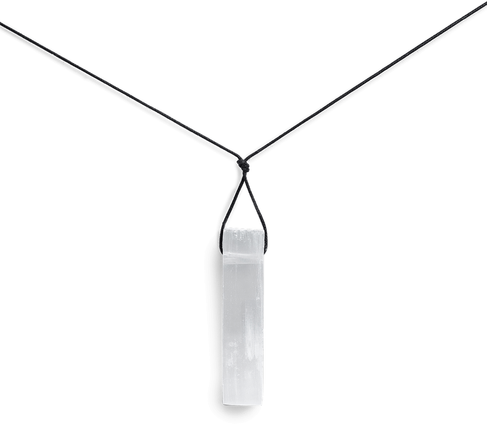 Energy Clearing Selenite Necklace