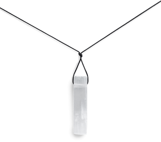 Energy Clearing Selenite Necklace