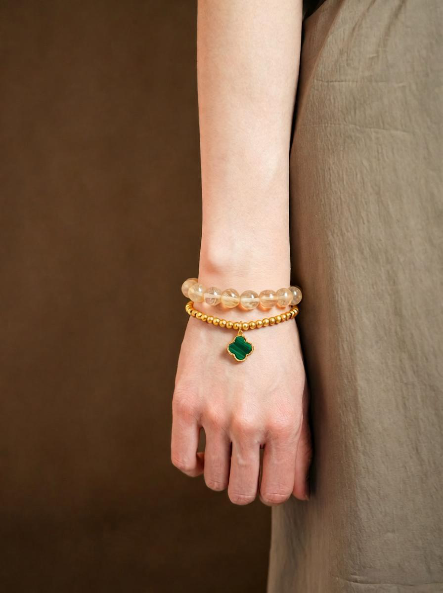 JOY Radiance Citrine Bracelet for Positivity & Light Energy