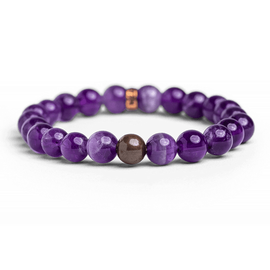 CALM Anchor Amethyst Intuition Bracelet
