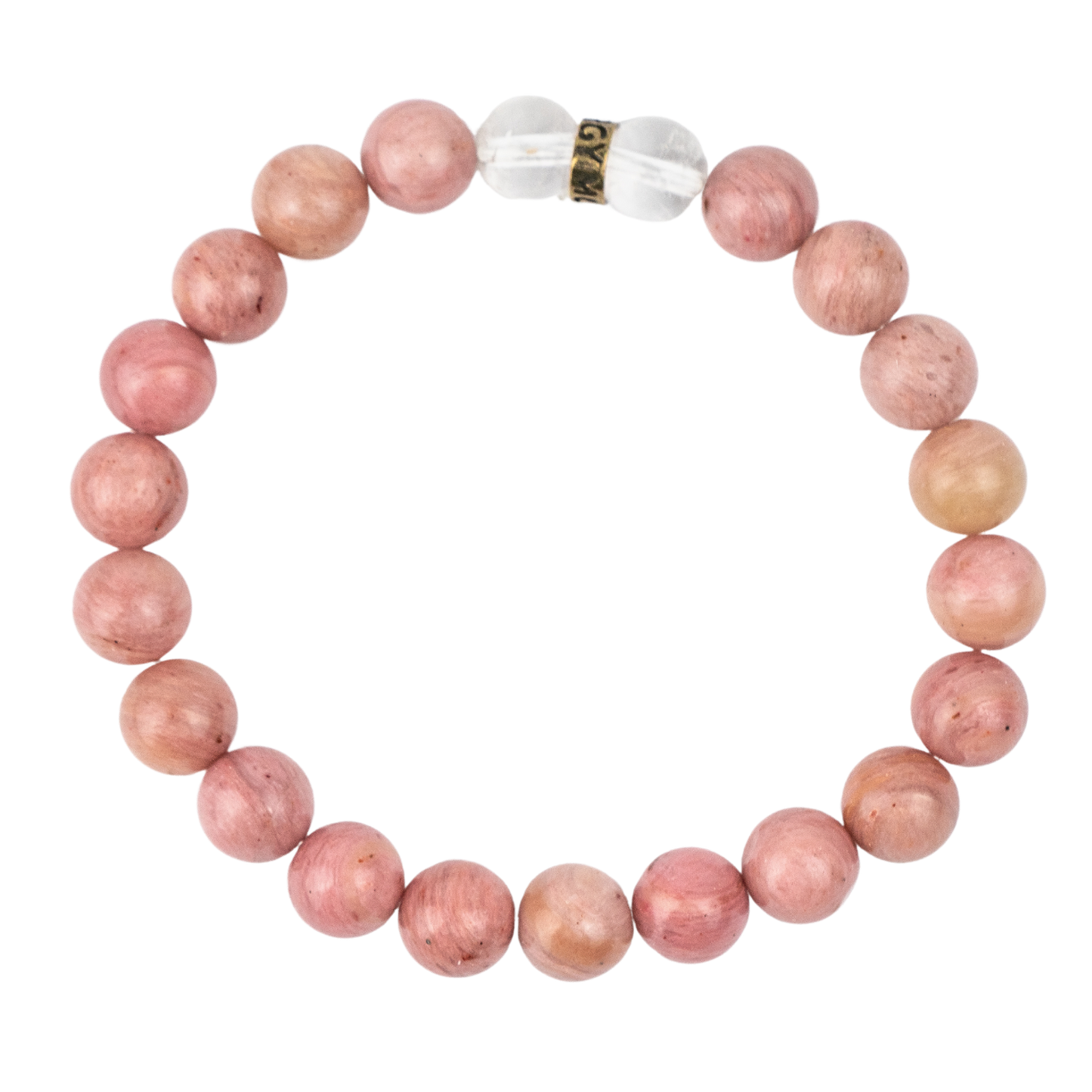 SERENITY Loop Rhodonite Bracelet - Heart Healing
