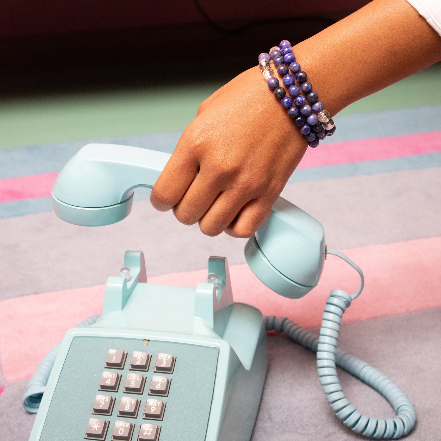 CLARITY Core Sodalite Bracelet - Truth & Communication
